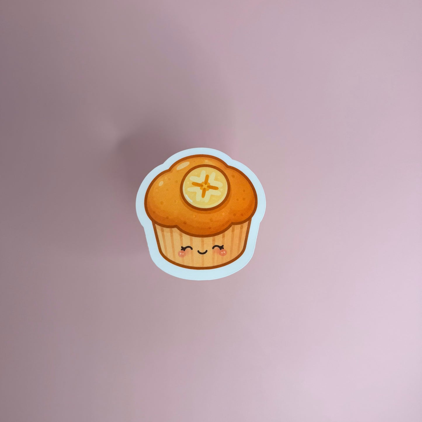 Banana Muffin Sticker