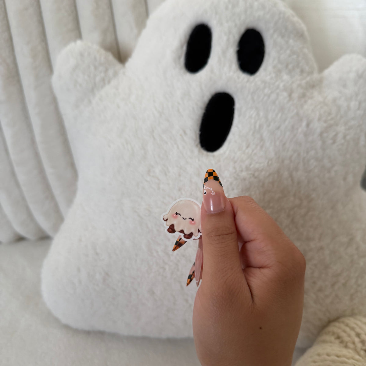 Ghost Chocolate Truffle Sticker
