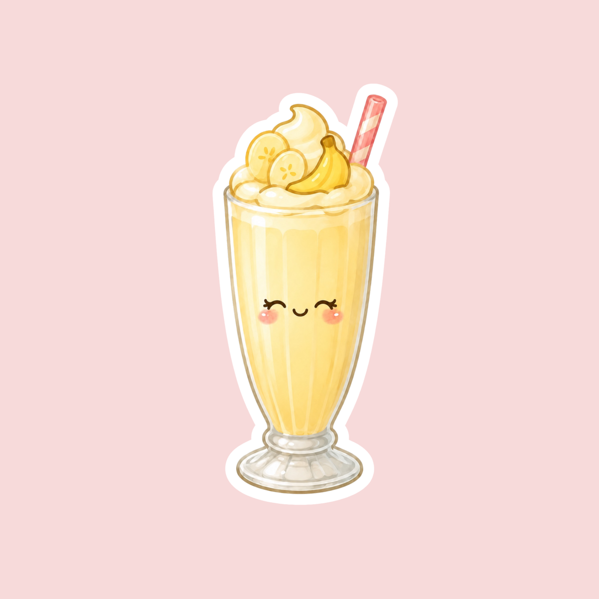 Banana Milkshake Sticker