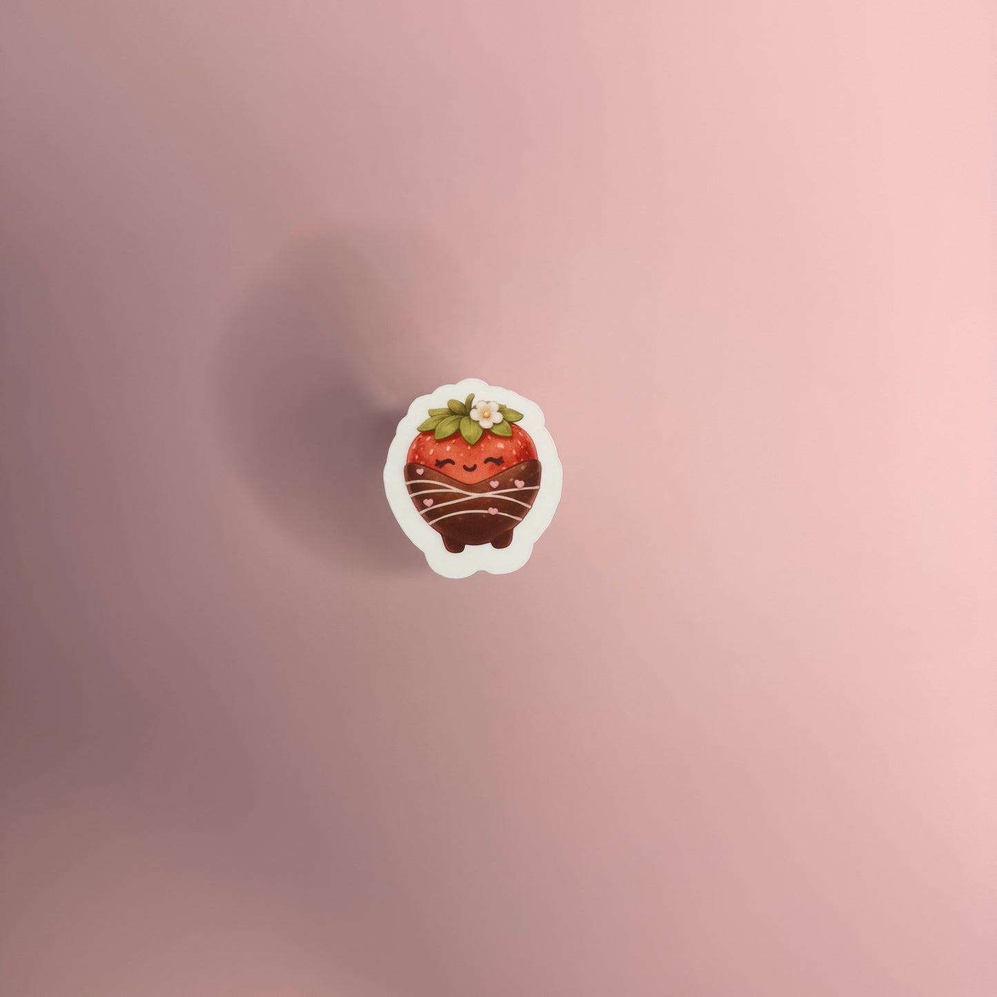 Chocolate Covered Strawberry Sticker