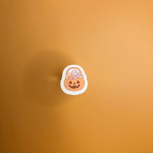 Pumpkin Candy Bucket