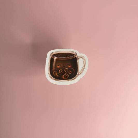 Classic Black Coffee Mini Cutie™ Sticker