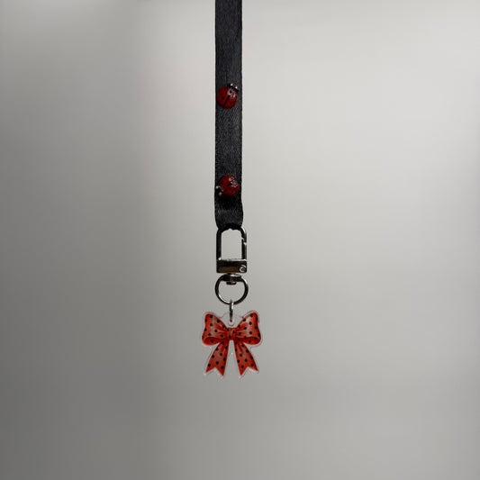 Ladybug Bow Mini Fashion Charm