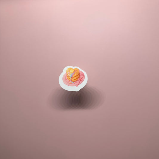 Heart Pancake Sticker
