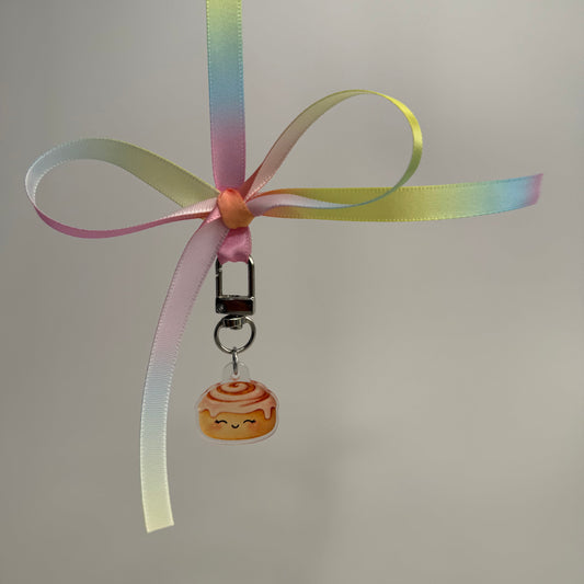 Strawberry Cinnamon Roll Mini Fashion Charm™