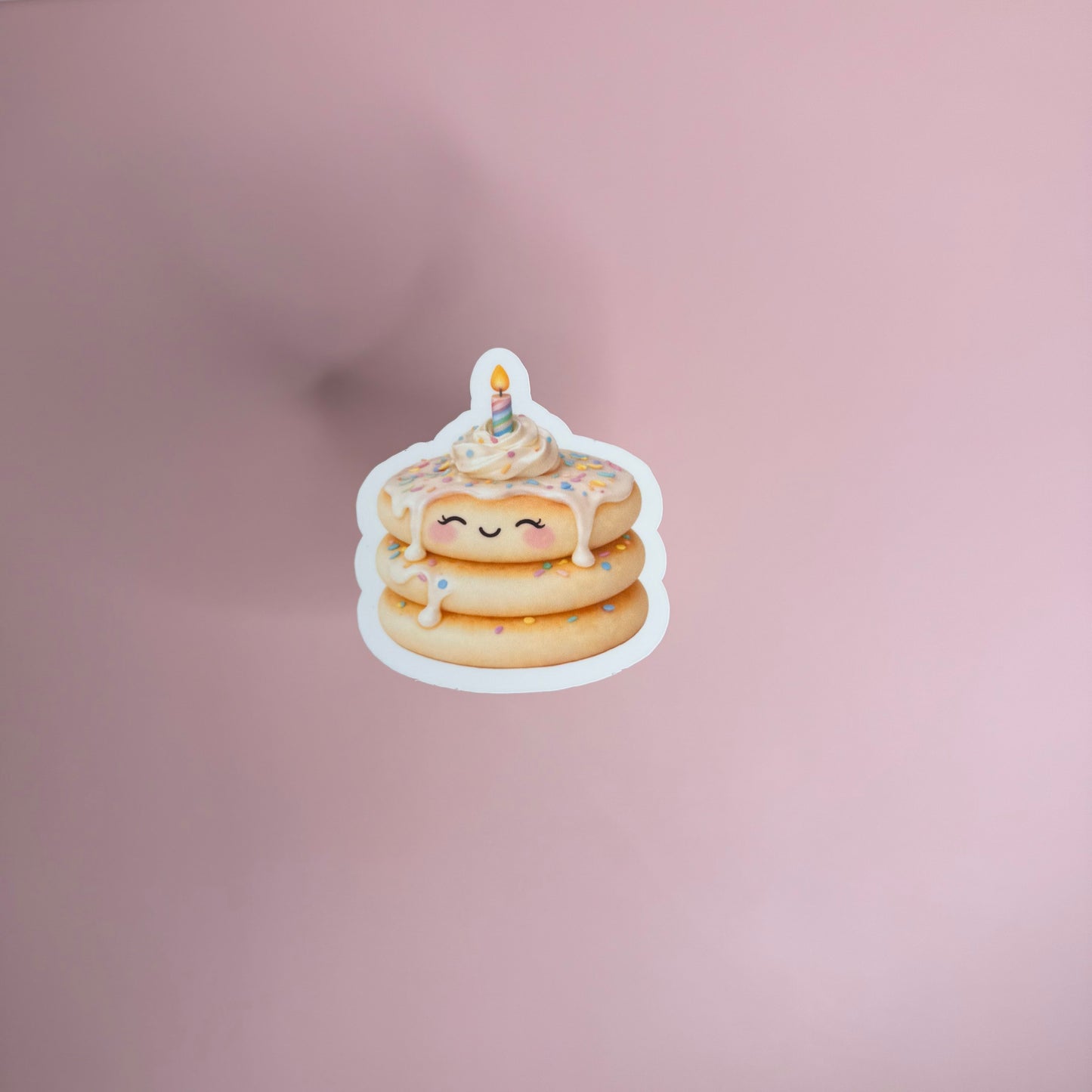 Birthday Pancake Stack Mini Cutie™ Sticker