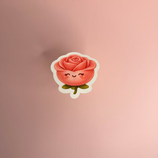 Red Rose Mini Cutie™ Sticker