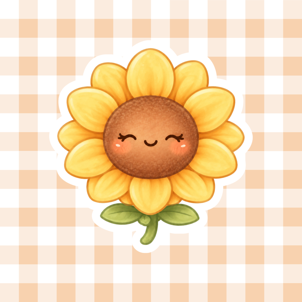 Sunflower Sticker