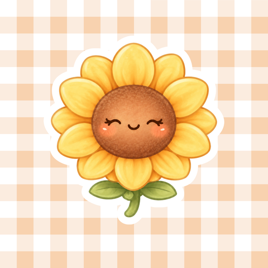 Sunflower Sticker