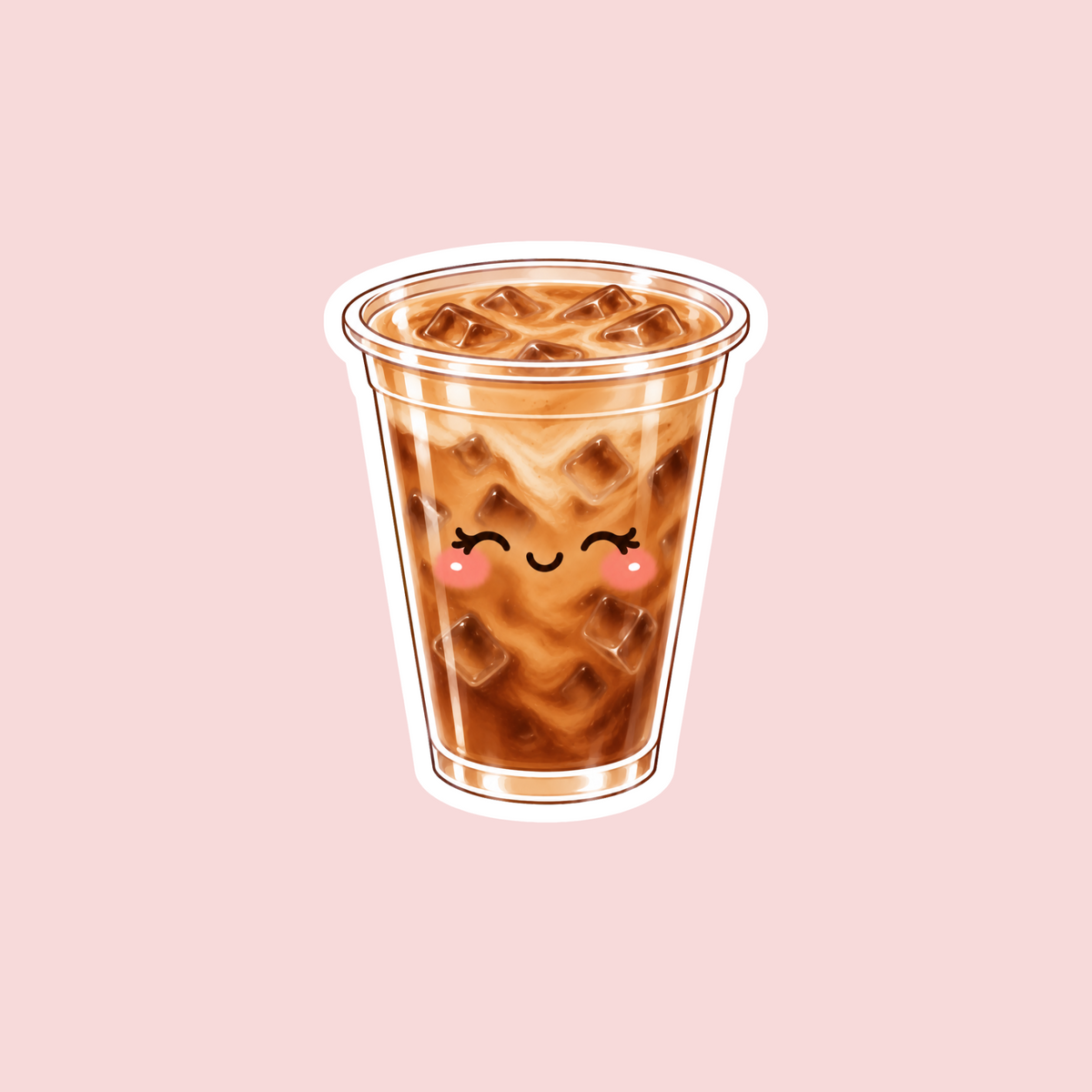 Iced Coffee Sticker