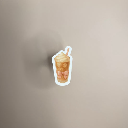 Kawaii Iced Coffee Sticker