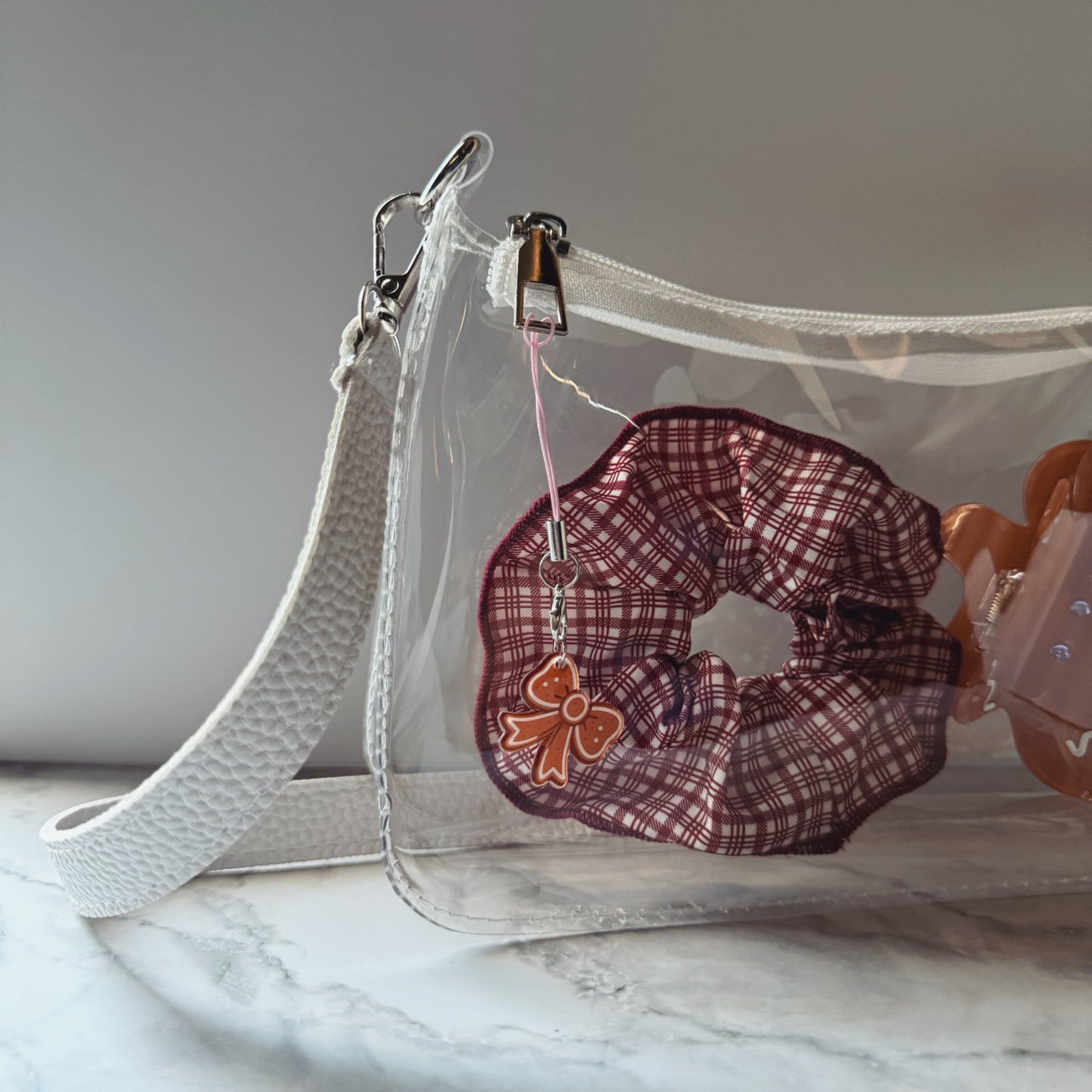 Gingerbread Bow Charm
