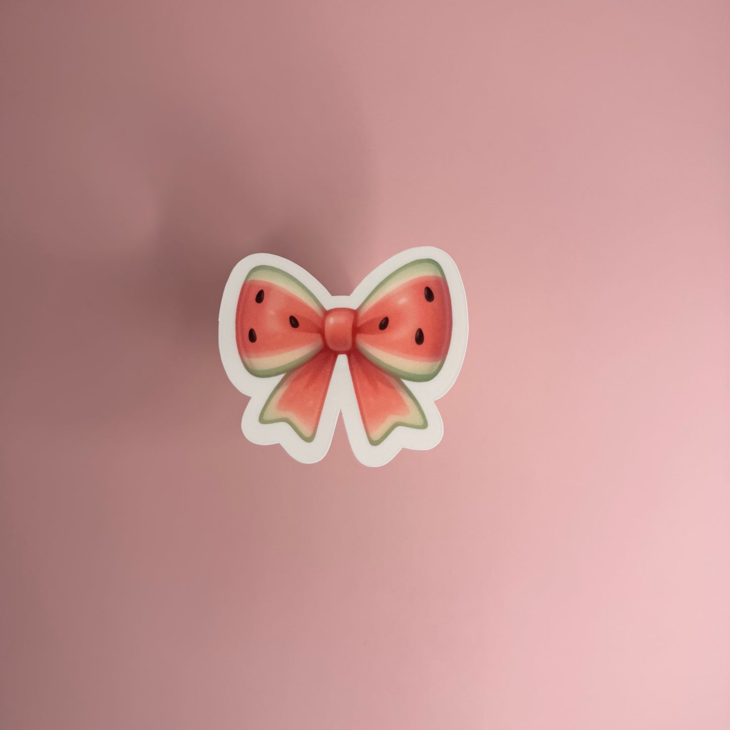 Watermelon Bow Sticker