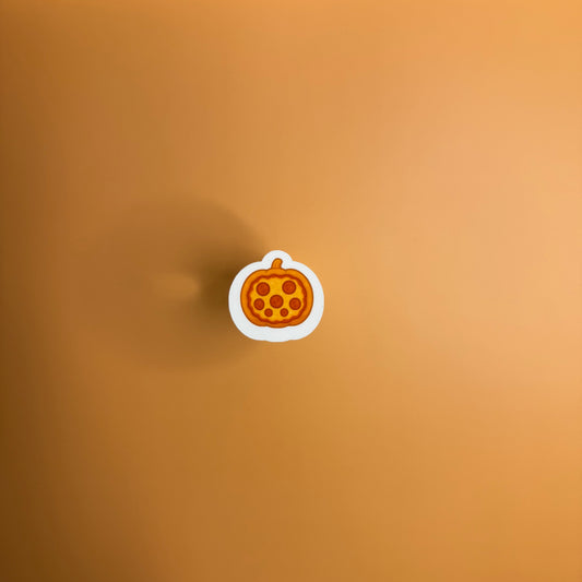 Pumpkin Pizza Sticker