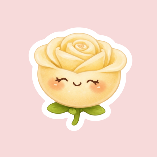 Yellow Rose Sticker