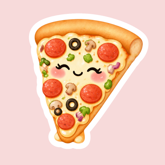 Supreme Pizza Sticker