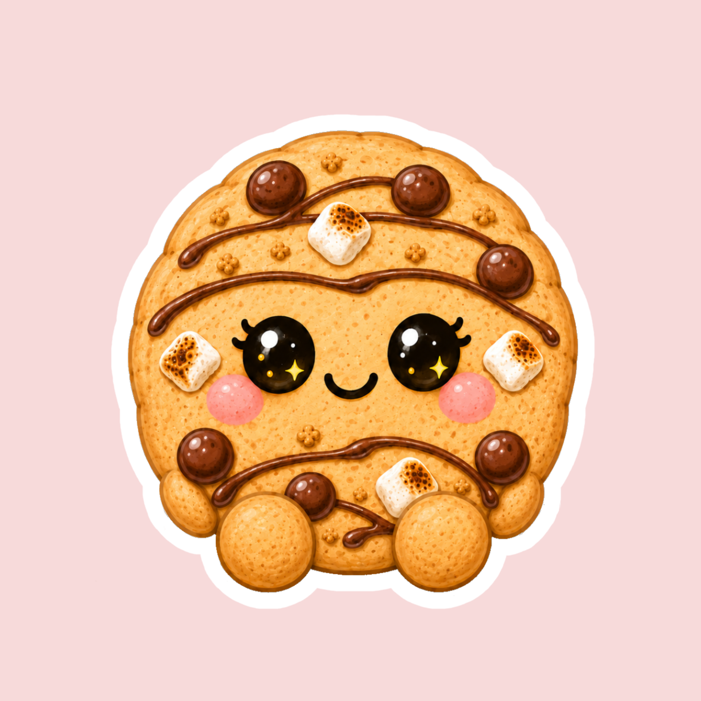 S’mores Cookie Sticker