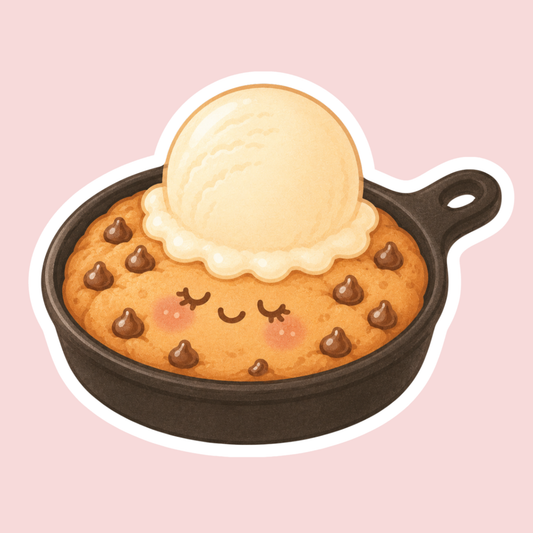Chocolate Chip Cookie Skillet Sticker