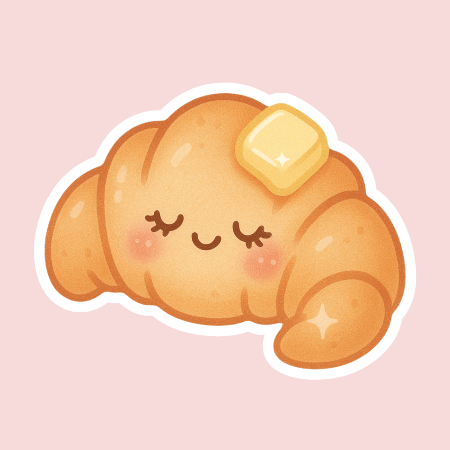 Butter Croissant Sticker