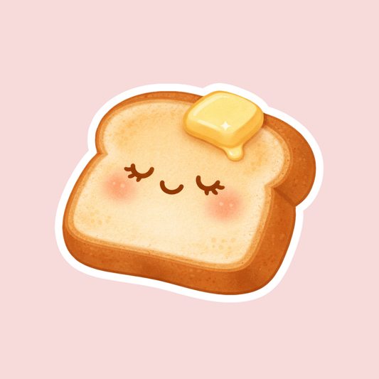 Buttery Toast Sticker