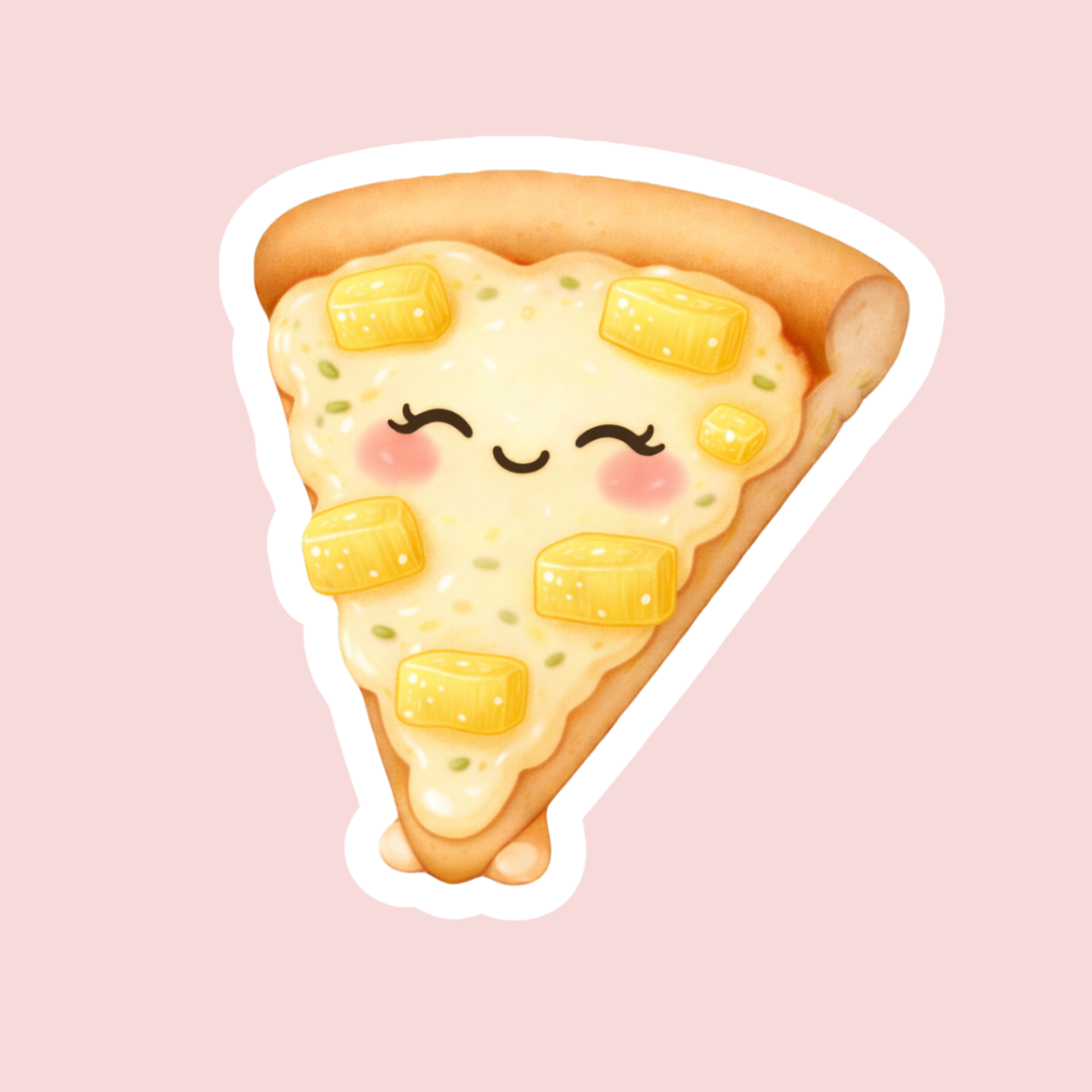 Pineapple Pizza Sticker