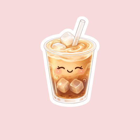 Iced Coffee Sticker
