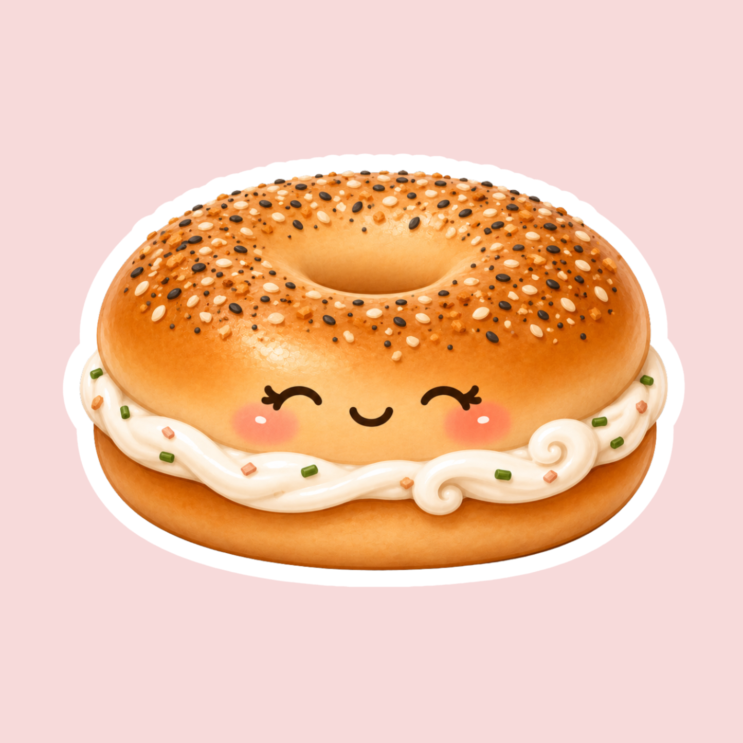 Everything Bagel Sticker