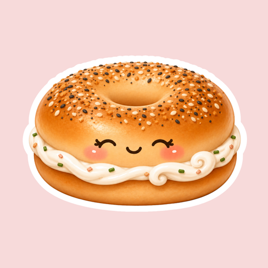 Everything Bagel Sticker